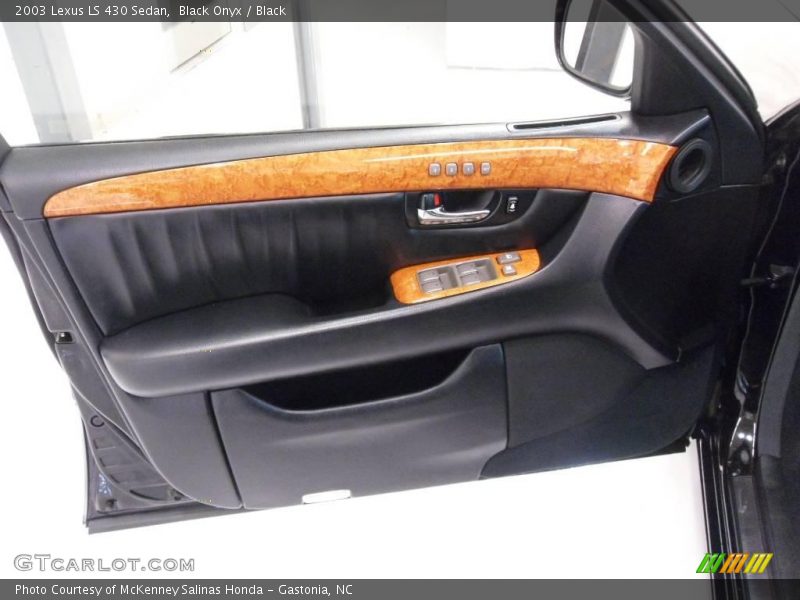 Black Onyx / Black 2003 Lexus LS 430 Sedan