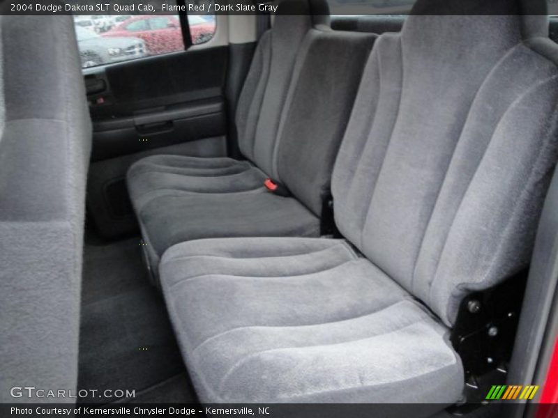 Flame Red / Dark Slate Gray 2004 Dodge Dakota SLT Quad Cab