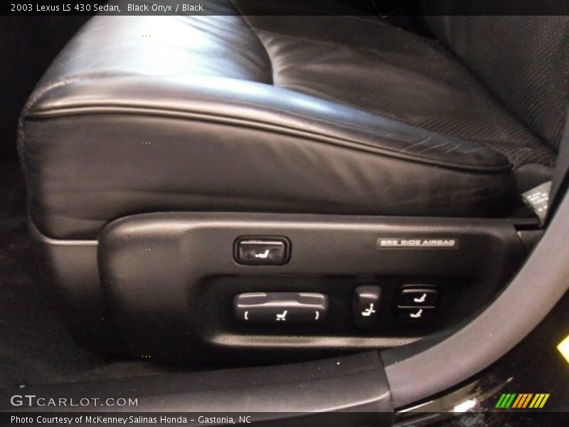 Black Onyx / Black 2003 Lexus LS 430 Sedan