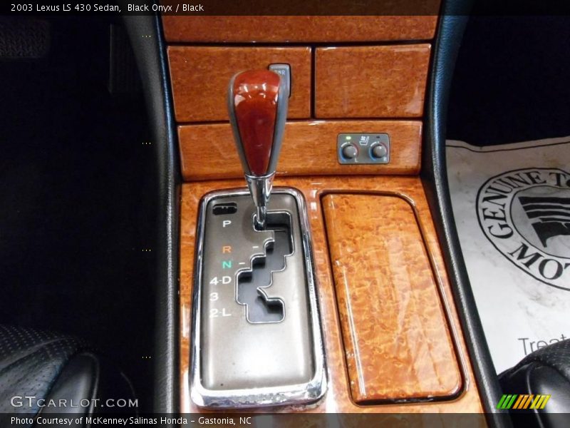 Black Onyx / Black 2003 Lexus LS 430 Sedan