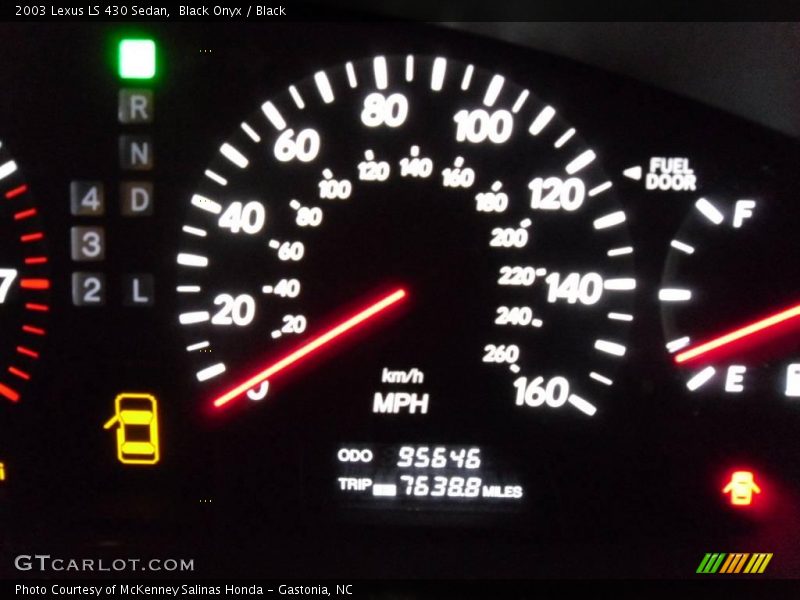 Black Onyx / Black 2003 Lexus LS 430 Sedan