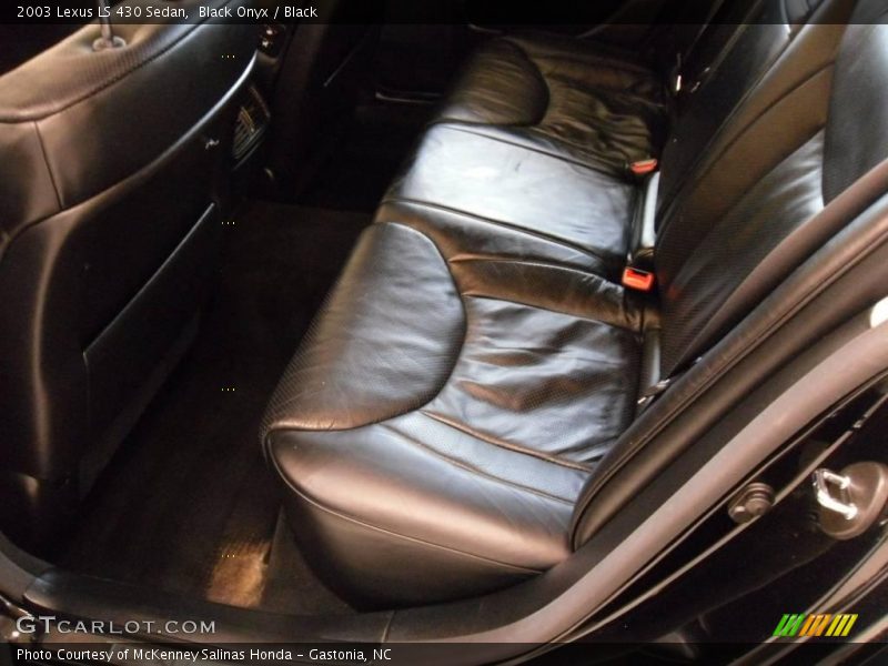 Black Onyx / Black 2003 Lexus LS 430 Sedan