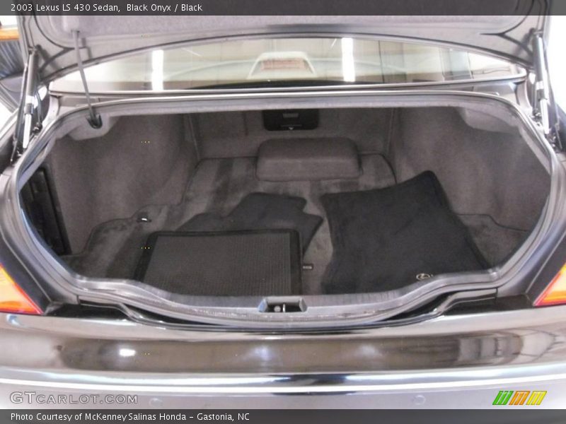 Black Onyx / Black 2003 Lexus LS 430 Sedan