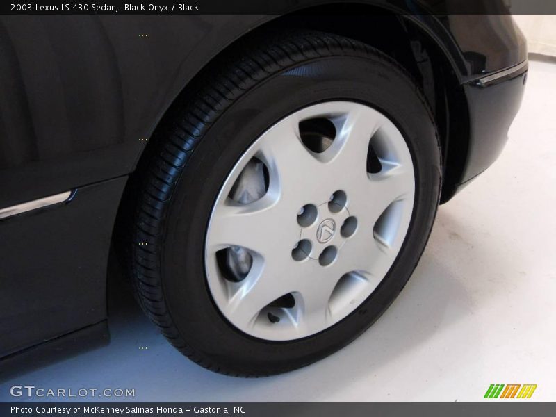 Black Onyx / Black 2003 Lexus LS 430 Sedan