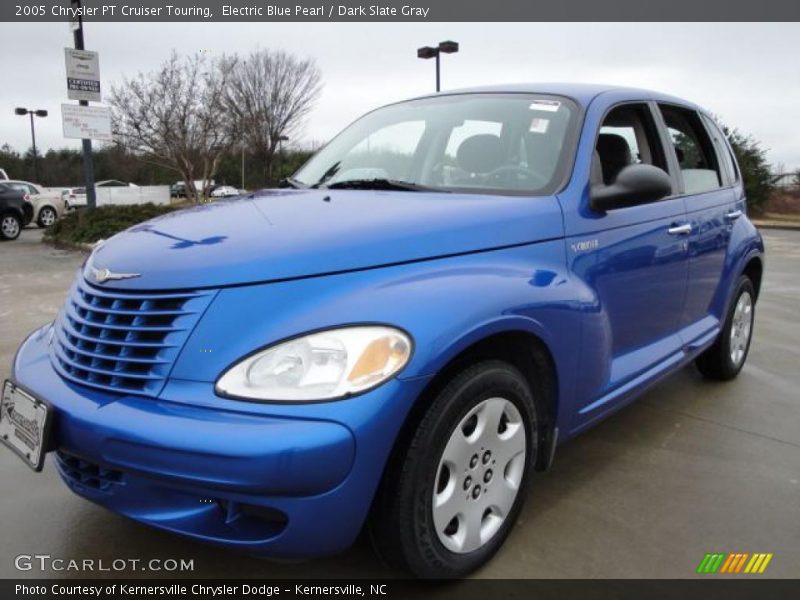 Electric Blue Pearl / Dark Slate Gray 2005 Chrysler PT Cruiser Touring