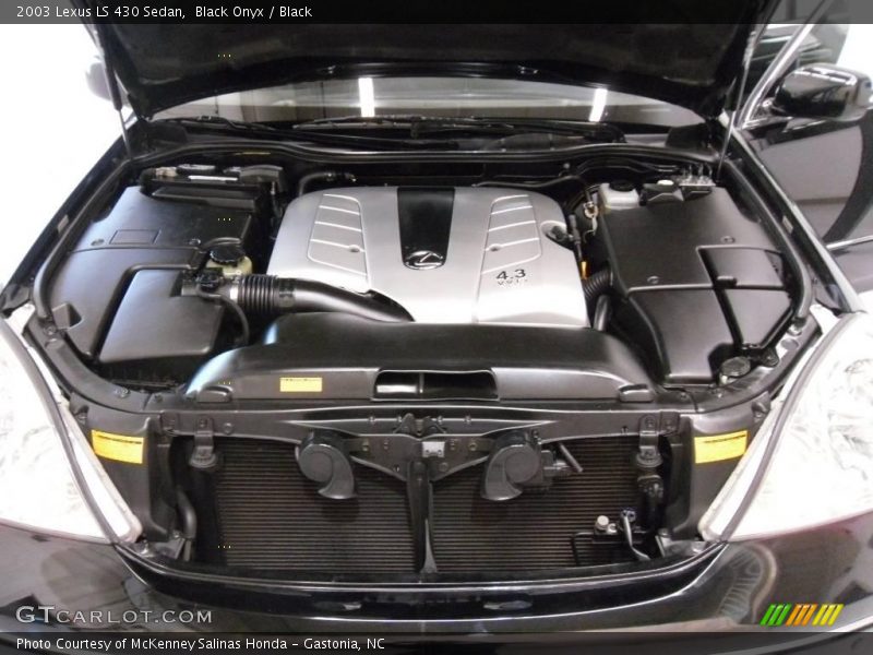 Black Onyx / Black 2003 Lexus LS 430 Sedan