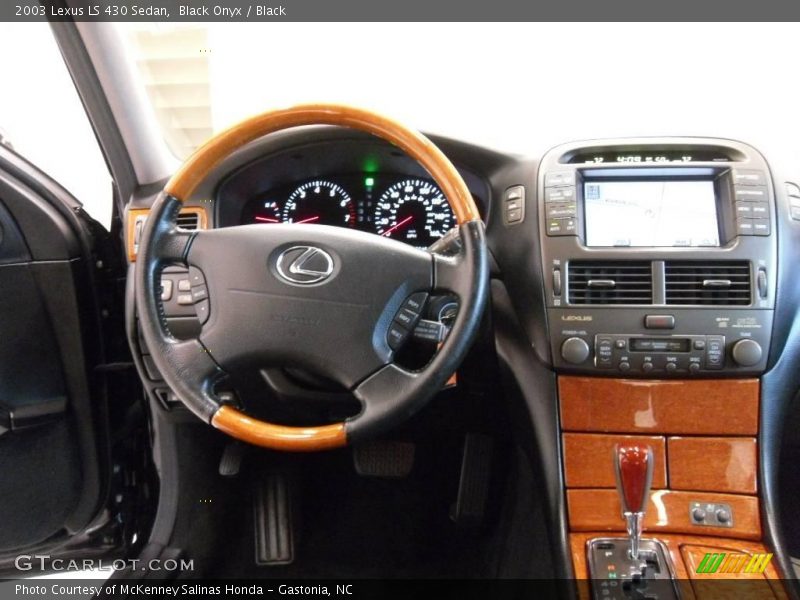 Black Onyx / Black 2003 Lexus LS 430 Sedan