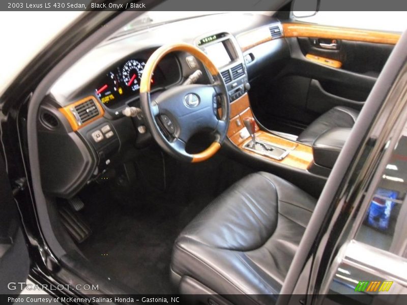 Black Onyx / Black 2003 Lexus LS 430 Sedan