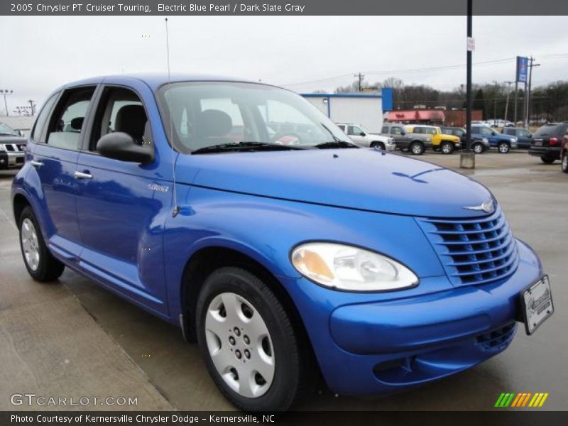 Electric Blue Pearl / Dark Slate Gray 2005 Chrysler PT Cruiser Touring