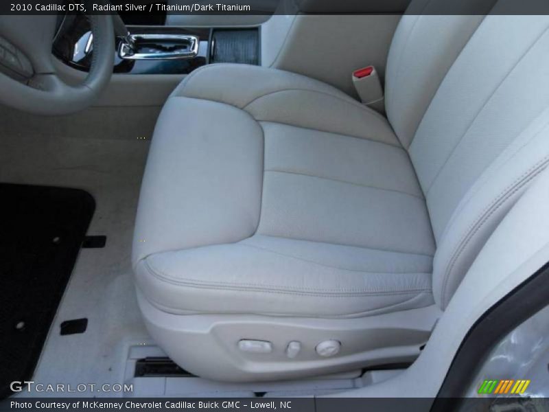 Radiant Silver / Titanium/Dark Titanium 2010 Cadillac DTS