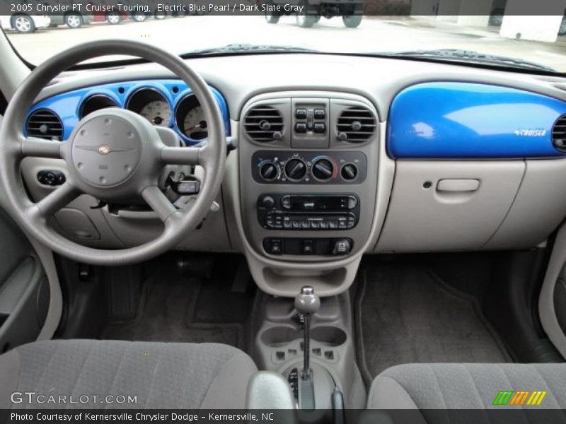 Electric Blue Pearl / Dark Slate Gray 2005 Chrysler PT Cruiser Touring