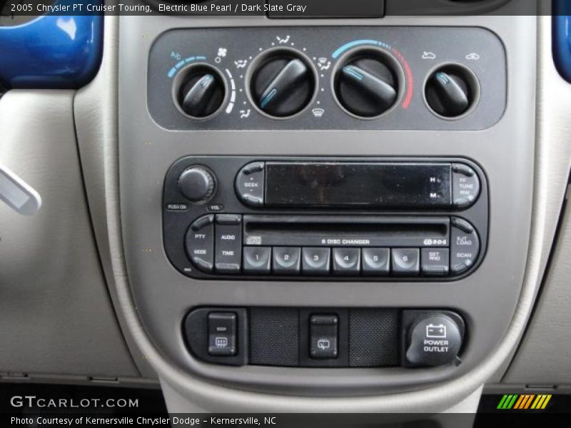 Electric Blue Pearl / Dark Slate Gray 2005 Chrysler PT Cruiser Touring