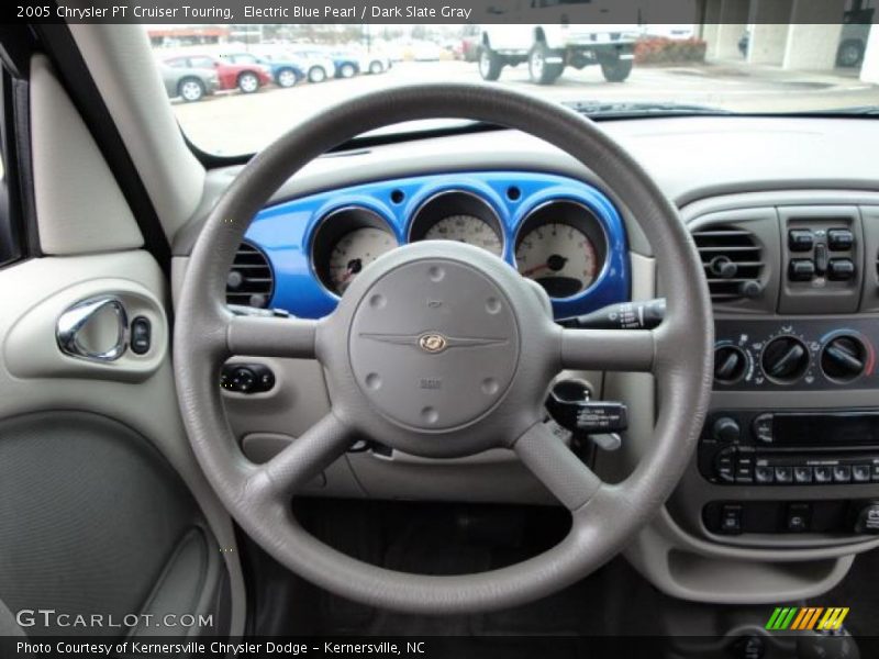 Electric Blue Pearl / Dark Slate Gray 2005 Chrysler PT Cruiser Touring