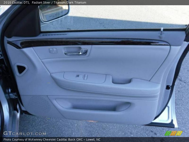 Radiant Silver / Titanium/Dark Titanium 2010 Cadillac DTS