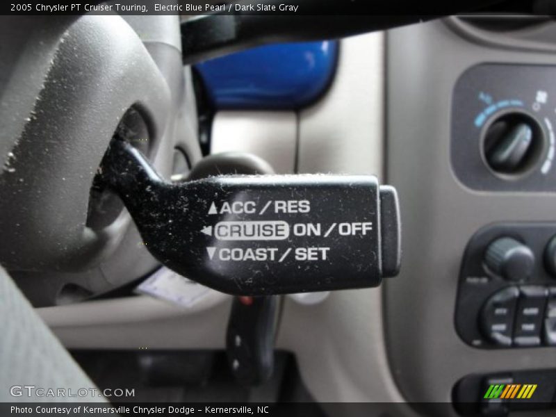 Electric Blue Pearl / Dark Slate Gray 2005 Chrysler PT Cruiser Touring