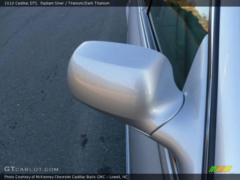 Radiant Silver / Titanium/Dark Titanium 2010 Cadillac DTS