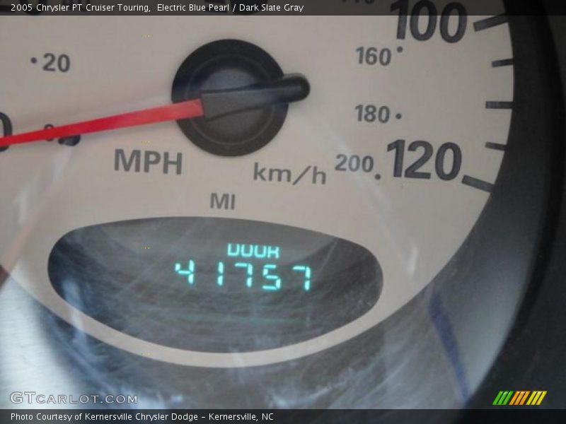 Electric Blue Pearl / Dark Slate Gray 2005 Chrysler PT Cruiser Touring