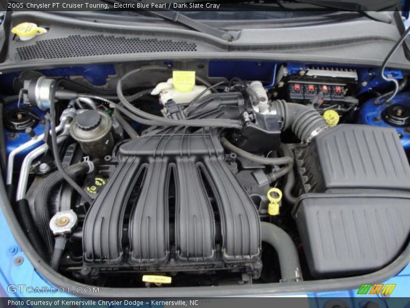 Electric Blue Pearl / Dark Slate Gray 2005 Chrysler PT Cruiser Touring