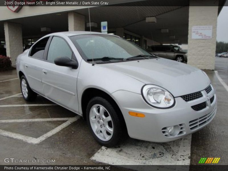Bright Silver Metallic / Dark Slate Gray 2005 Dodge Neon SXT