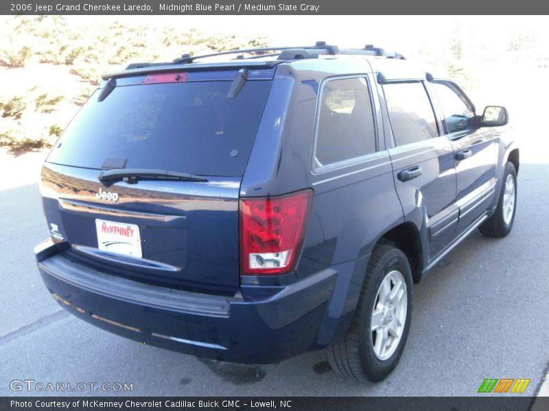 Midnight Blue Pearl / Medium Slate Gray 2006 Jeep Grand Cherokee Laredo