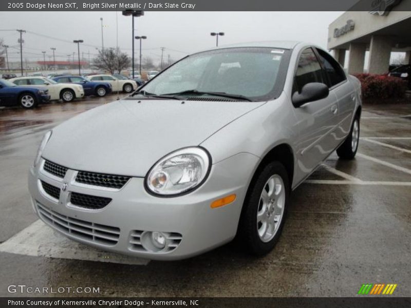 Bright Silver Metallic / Dark Slate Gray 2005 Dodge Neon SXT