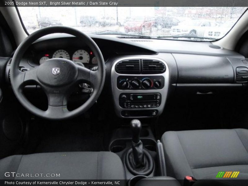 Bright Silver Metallic / Dark Slate Gray 2005 Dodge Neon SXT