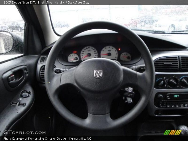 Bright Silver Metallic / Dark Slate Gray 2005 Dodge Neon SXT