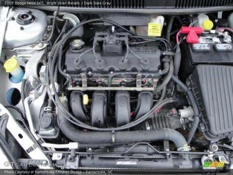 Bright Silver Metallic / Dark Slate Gray 2005 Dodge Neon SXT