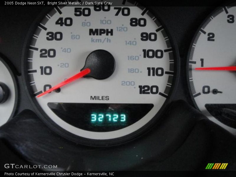 Bright Silver Metallic / Dark Slate Gray 2005 Dodge Neon SXT