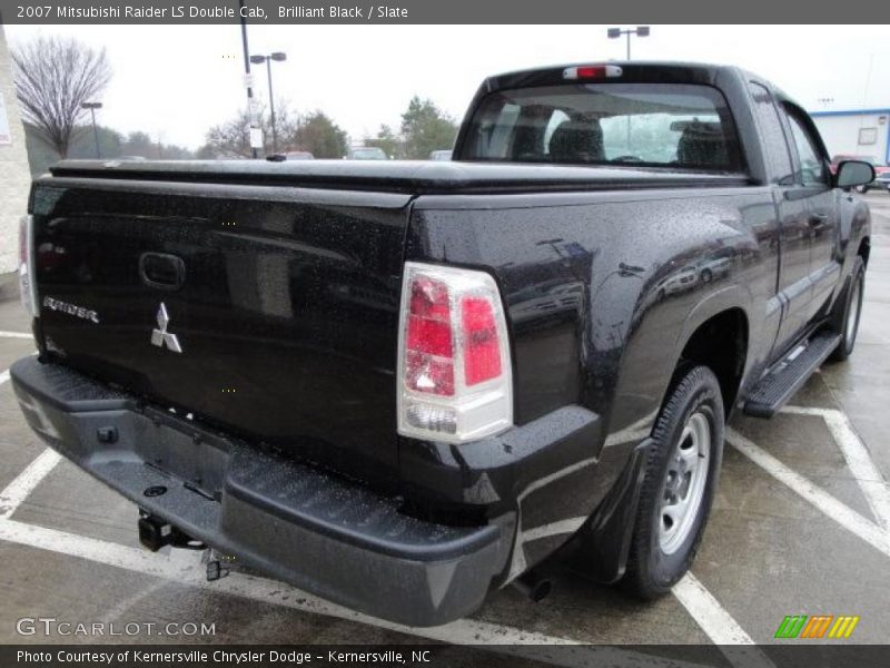 Brilliant Black / Slate 2007 Mitsubishi Raider LS Double Cab