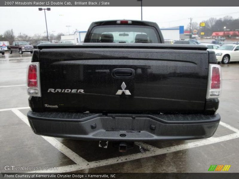 Brilliant Black / Slate 2007 Mitsubishi Raider LS Double Cab