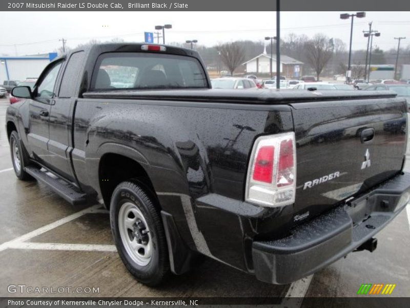 Brilliant Black / Slate 2007 Mitsubishi Raider LS Double Cab