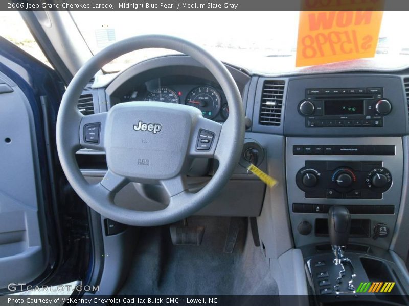 Midnight Blue Pearl / Medium Slate Gray 2006 Jeep Grand Cherokee Laredo