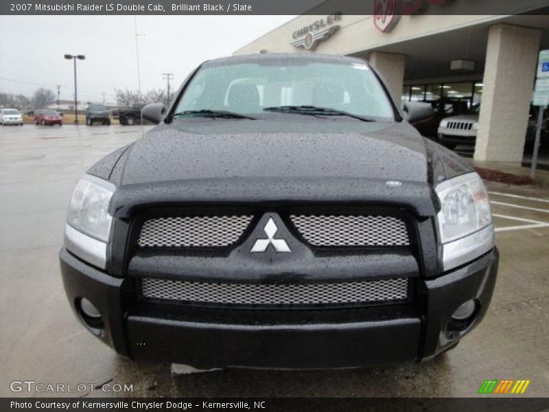 Brilliant Black / Slate 2007 Mitsubishi Raider LS Double Cab