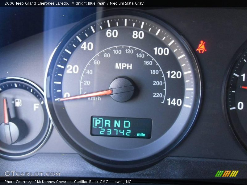 Midnight Blue Pearl / Medium Slate Gray 2006 Jeep Grand Cherokee Laredo