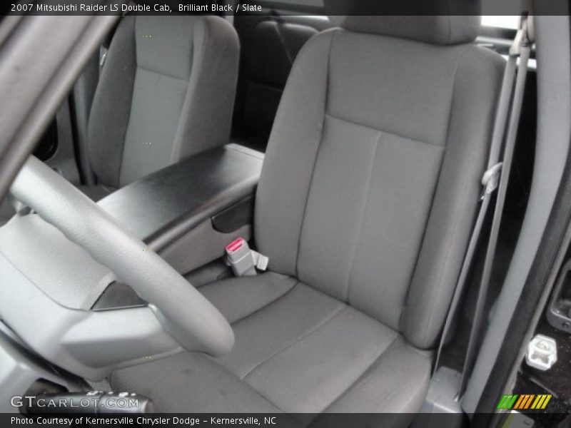 Brilliant Black / Slate 2007 Mitsubishi Raider LS Double Cab