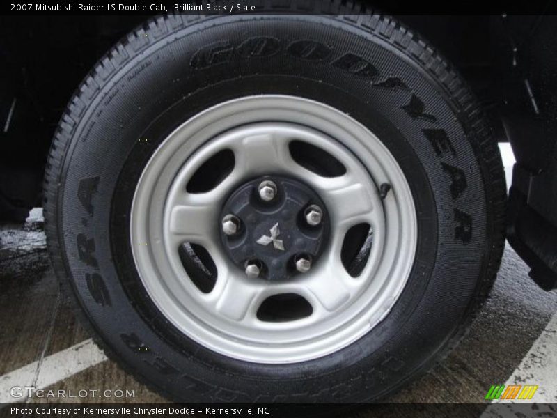 Brilliant Black / Slate 2007 Mitsubishi Raider LS Double Cab