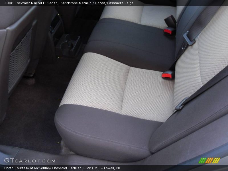 Sandstone Metallic / Cocoa/Cashmere Beige 2008 Chevrolet Malibu LS Sedan