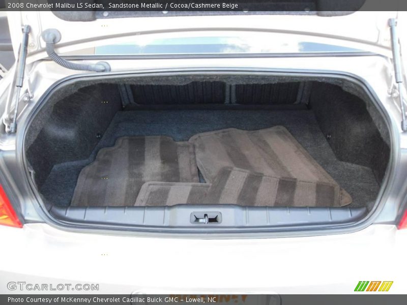 Sandstone Metallic / Cocoa/Cashmere Beige 2008 Chevrolet Malibu LS Sedan