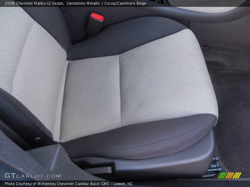 Sandstone Metallic / Cocoa/Cashmere Beige 2008 Chevrolet Malibu LS Sedan