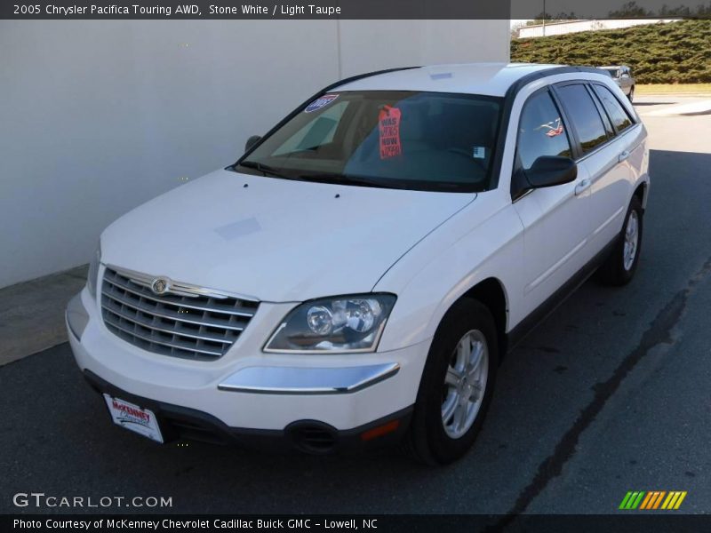 Stone White / Light Taupe 2005 Chrysler Pacifica Touring AWD