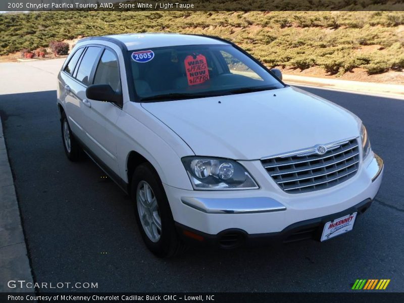 Stone White / Light Taupe 2005 Chrysler Pacifica Touring AWD