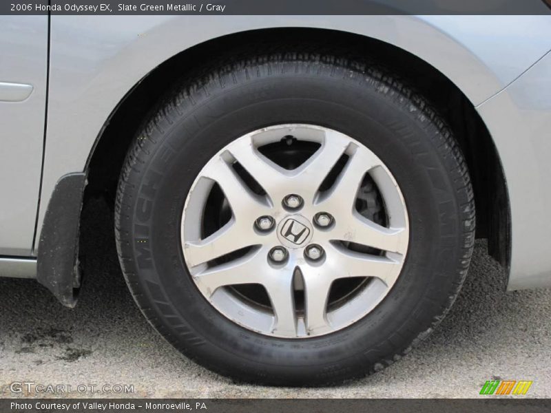 Slate Green Metallic / Gray 2006 Honda Odyssey EX
