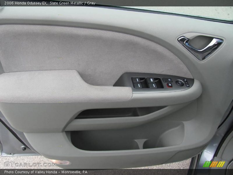 Slate Green Metallic / Gray 2006 Honda Odyssey EX