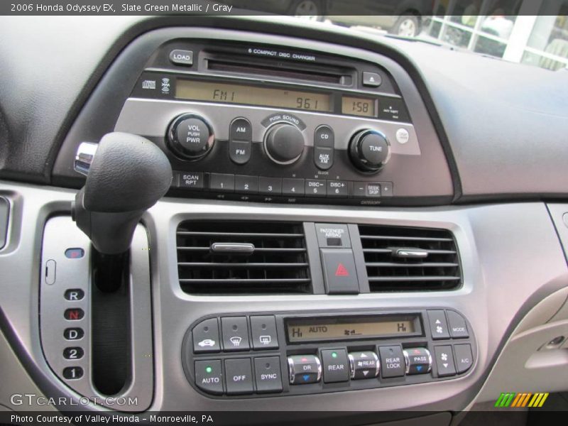 Slate Green Metallic / Gray 2006 Honda Odyssey EX