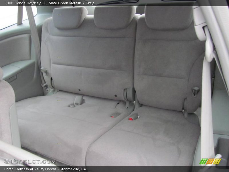 Slate Green Metallic / Gray 2006 Honda Odyssey EX