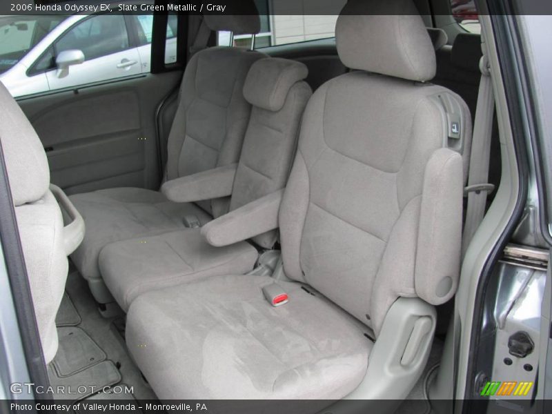 Slate Green Metallic / Gray 2006 Honda Odyssey EX