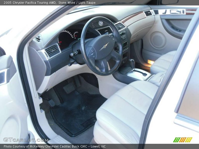 Stone White / Light Taupe 2005 Chrysler Pacifica Touring AWD