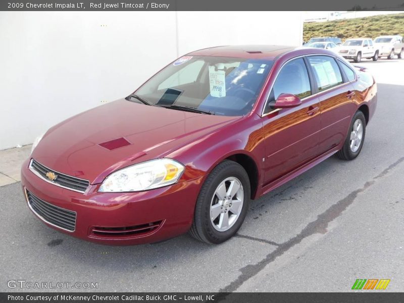 Red Jewel Tintcoat / Ebony 2009 Chevrolet Impala LT