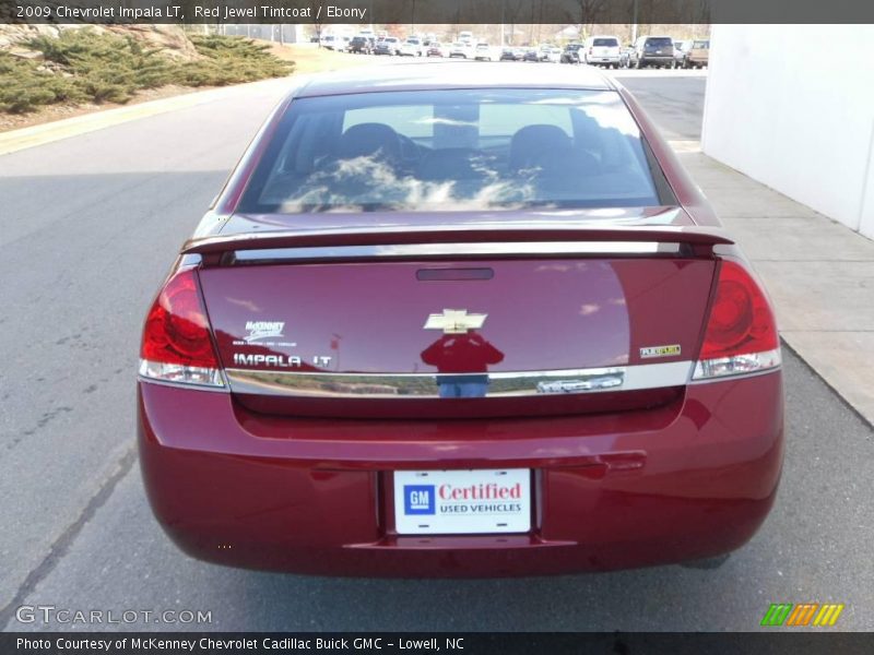 Red Jewel Tintcoat / Ebony 2009 Chevrolet Impala LT